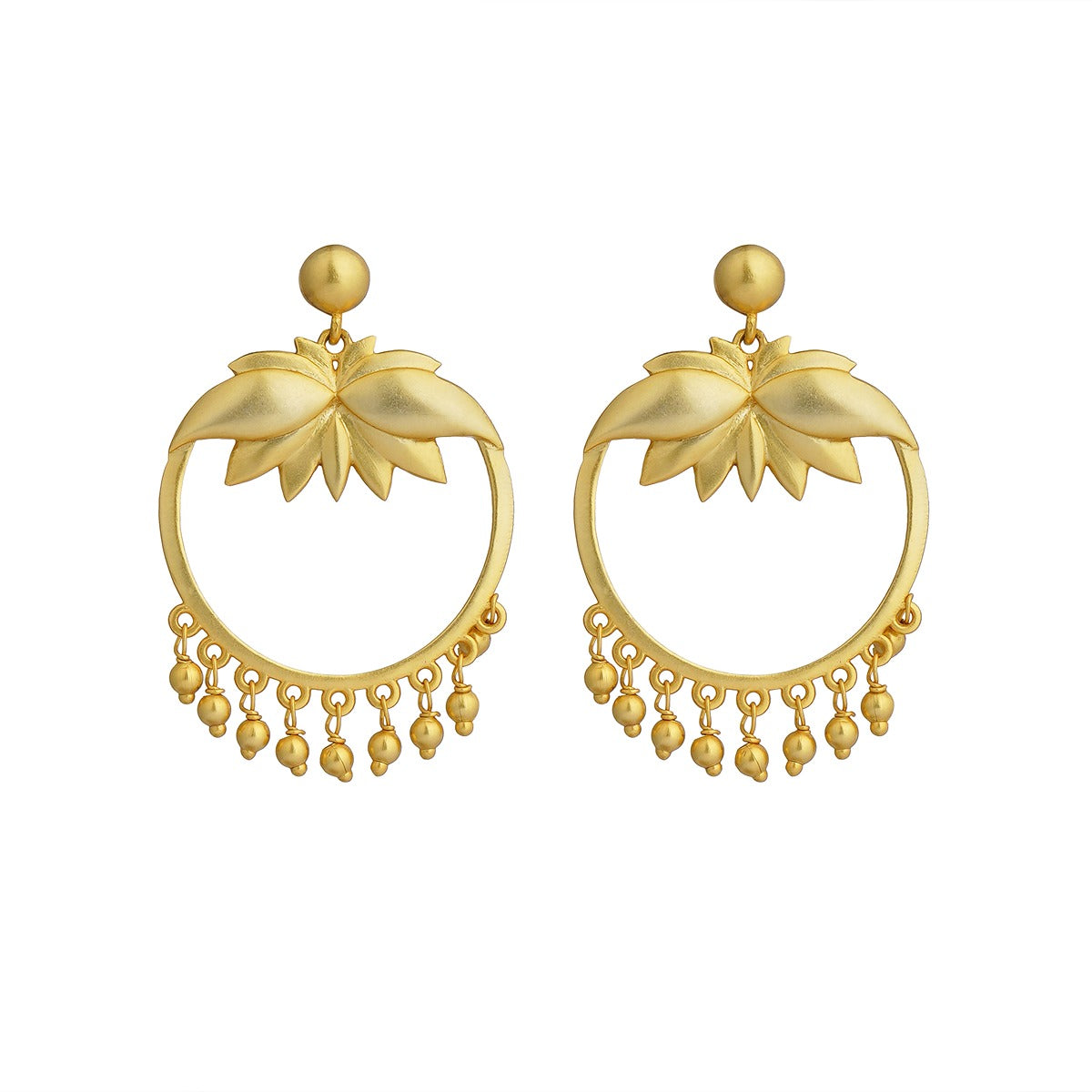 Divine Lotus Earrings