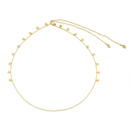 Delicate Path Lariat Necklace