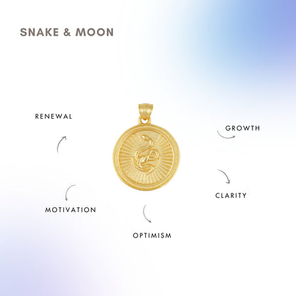 Power of Belief Coin Necklace - New Beginnings