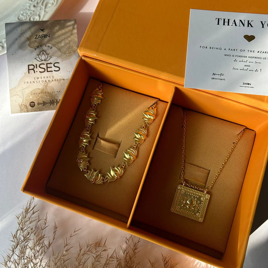 Nirvana Lotus Necklace Gift Box