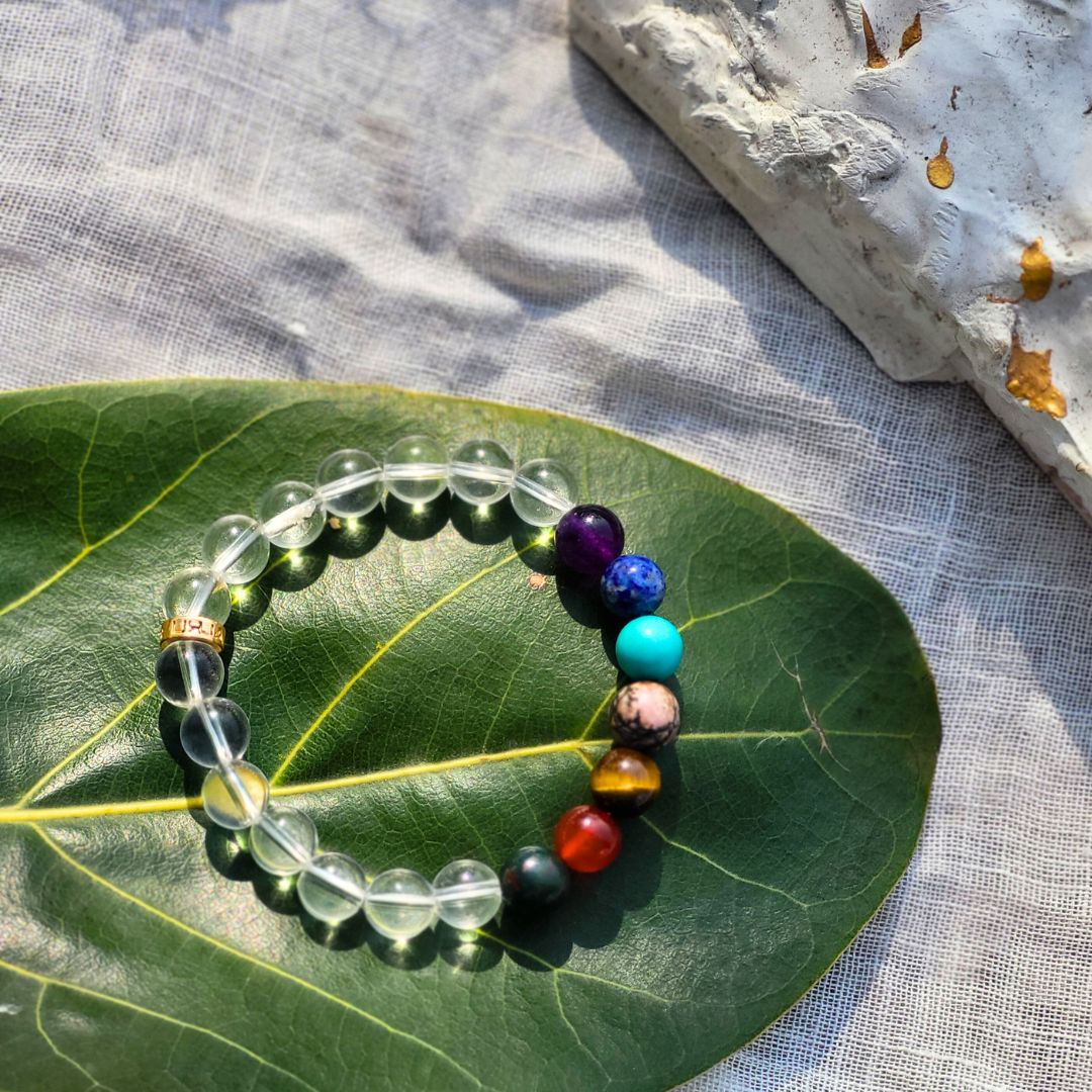 Chakra Healing Beaded Bracelet - Women