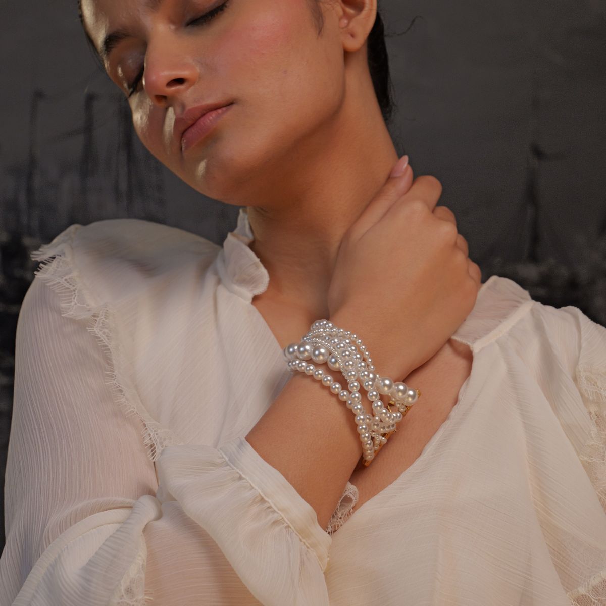Ropes of Pearl Bracelet