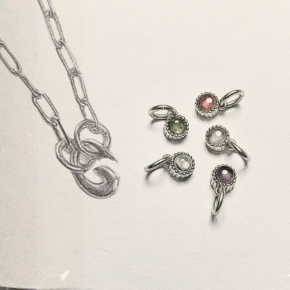 August Birthstone Charm – Peridot