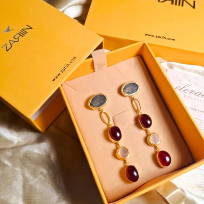 Go with the Flow Statement Earrings