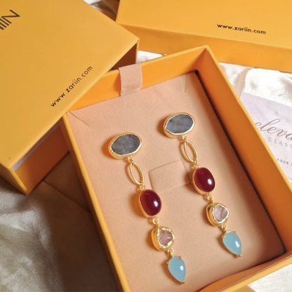 Sway in Colour Statement Earrings