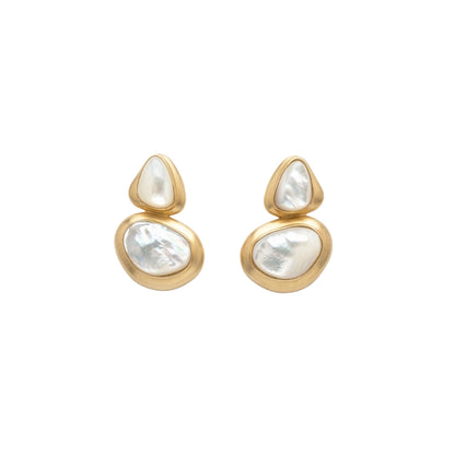 Pristine Poise Earrings with Pearl