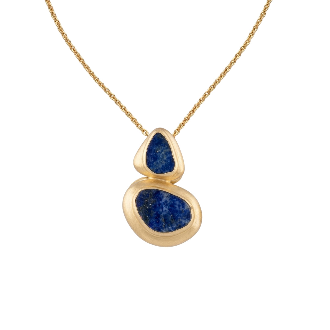 Poised Tumbles Gift Set with Lapis Lazuli
