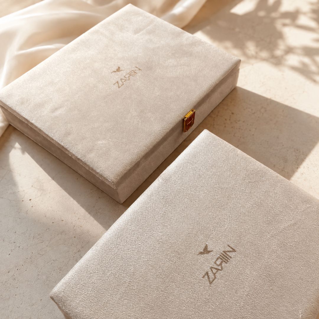 Moon & Blooms Luxe Jewellery Box