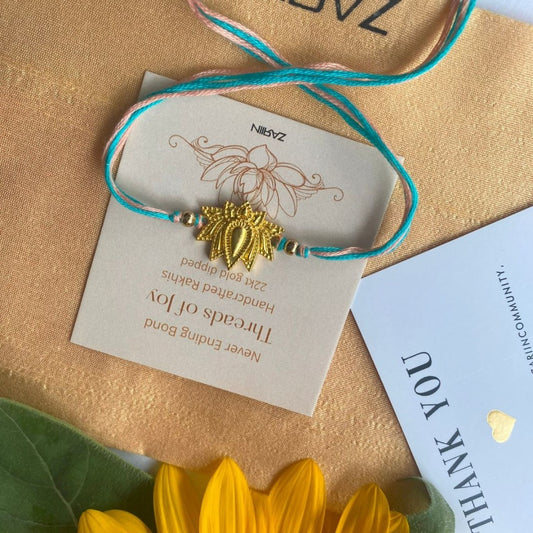 Divine Lotus Rakhi