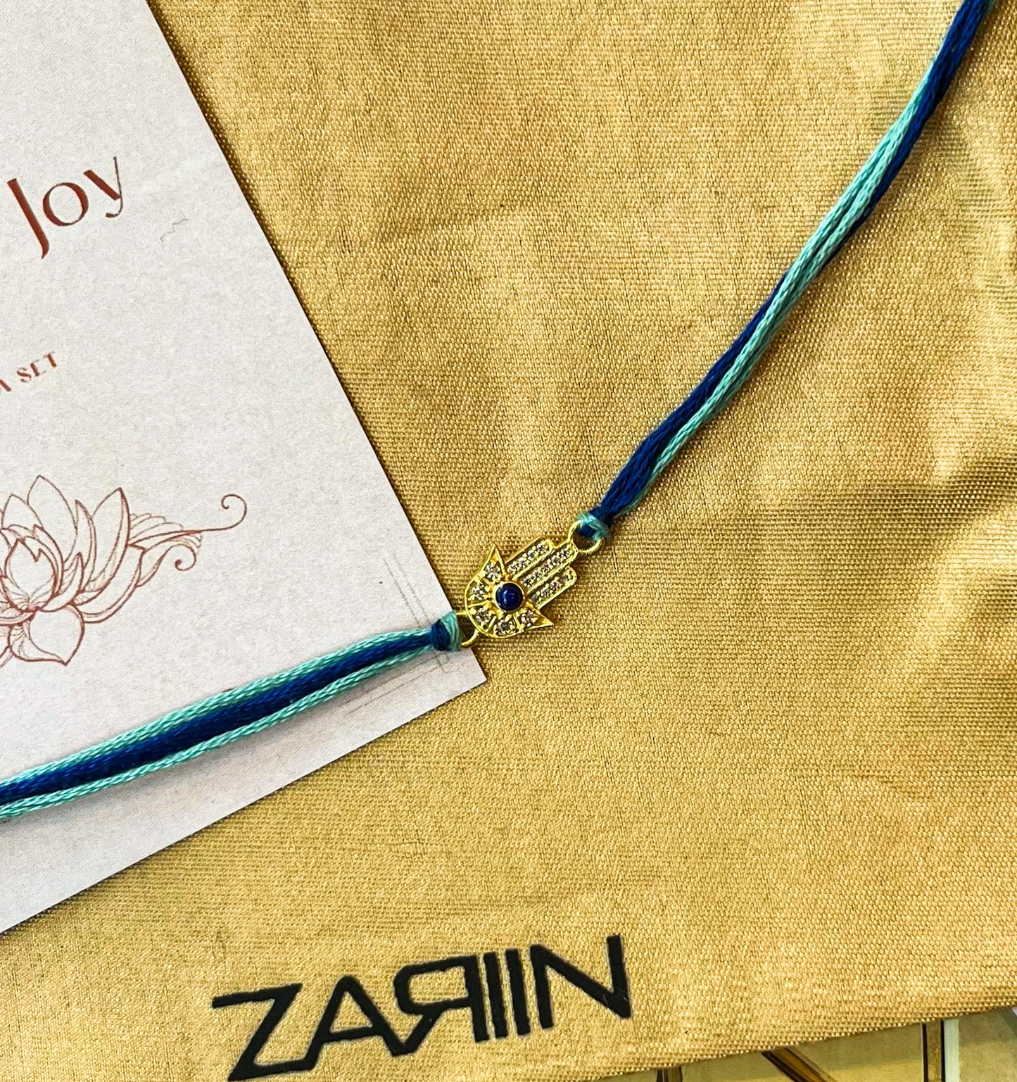 Symbol of Protection Hamsa Hand Rakhi