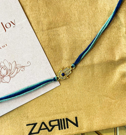 Symbol of Protection Hamsa Hand Rakhi