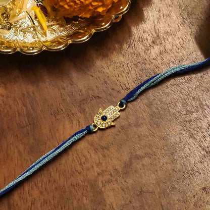 Symbol of Protection Hamsa Hand Rakhi