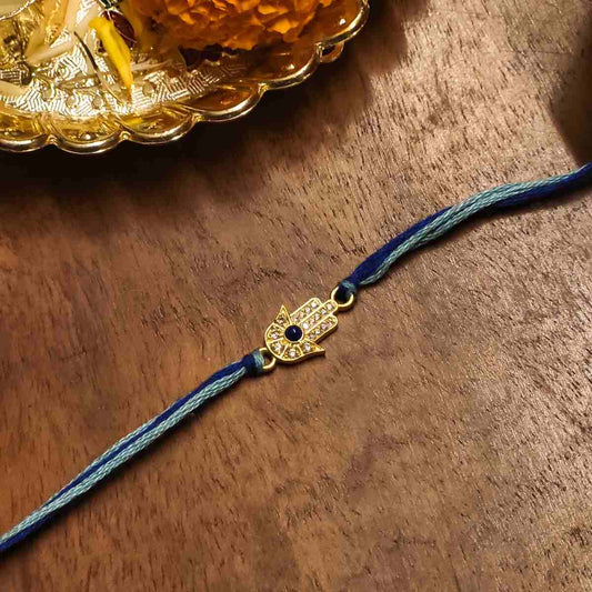 Symbol of Protection Hamsa Hand Rakhi