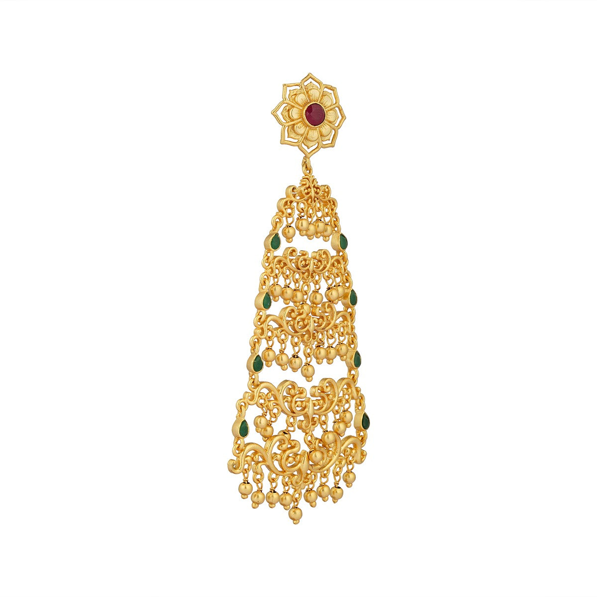 Glorious Drama Filigree Statement Earrings