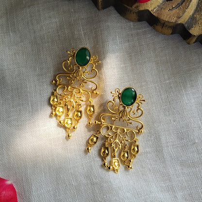 Majestic Charm FIligree Earrings