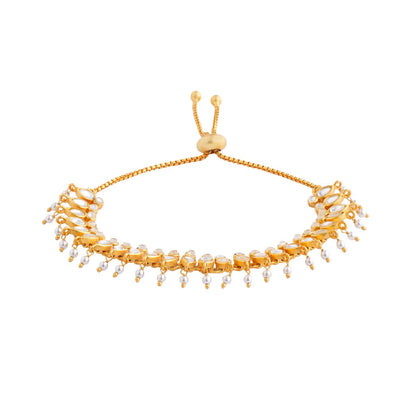 Aaina Bracelet with Mirror Polki
