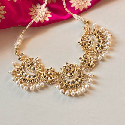 Bahaar Necklace with Mirror Polki