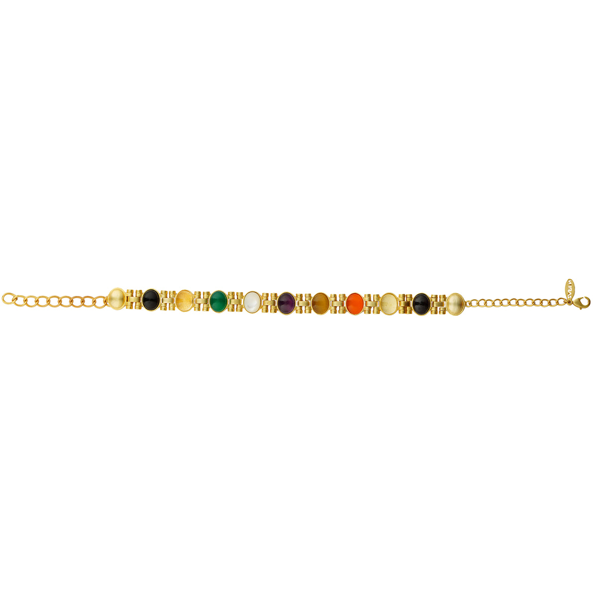 Power Moves Navratna Choker Necklace