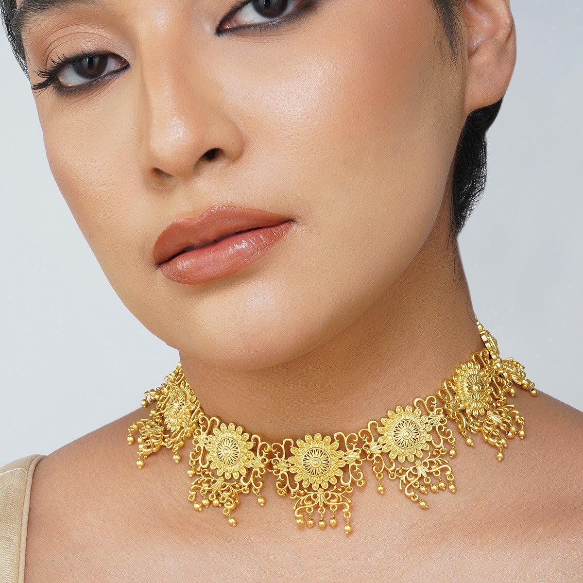 Delicately Divine Gift Box with Choker Necklace and Earrings