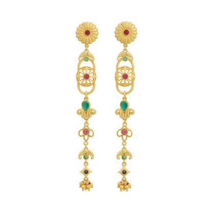 Gulbahaar Statement Earrings