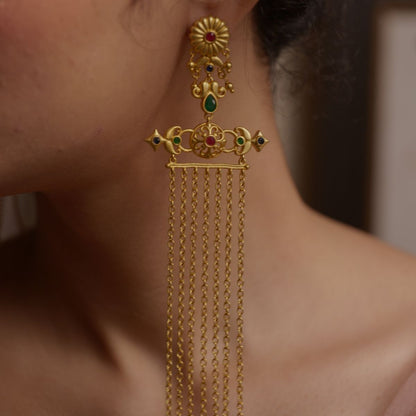 Veil of Gamour Statement Earrings