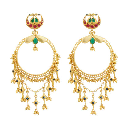 Poetic Dance Hoop Earrings