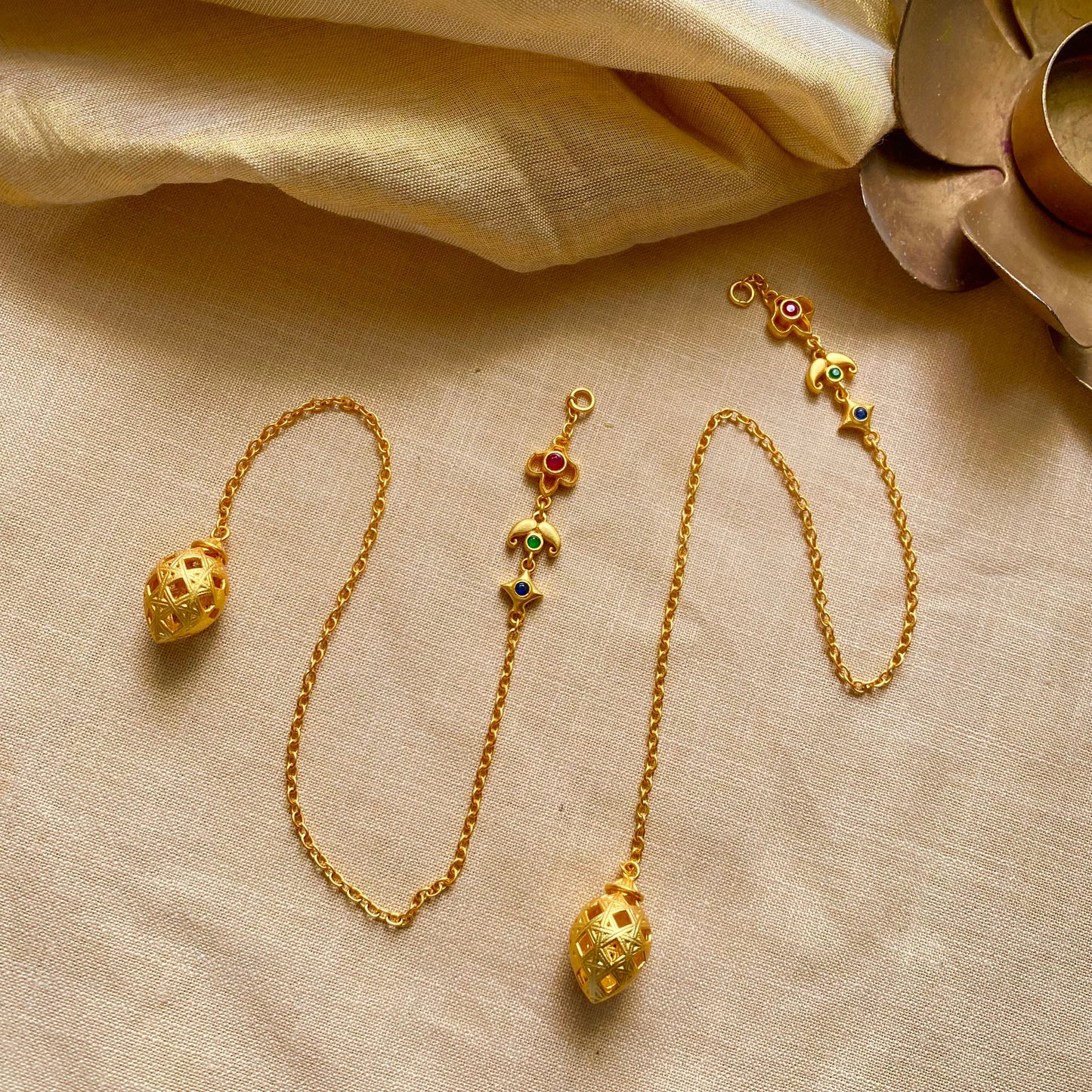 Dream in Bloom Ear Chain and Earring Set