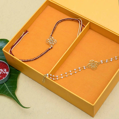 Pretty Bonds Rakhi & Lumba Bracelet Box