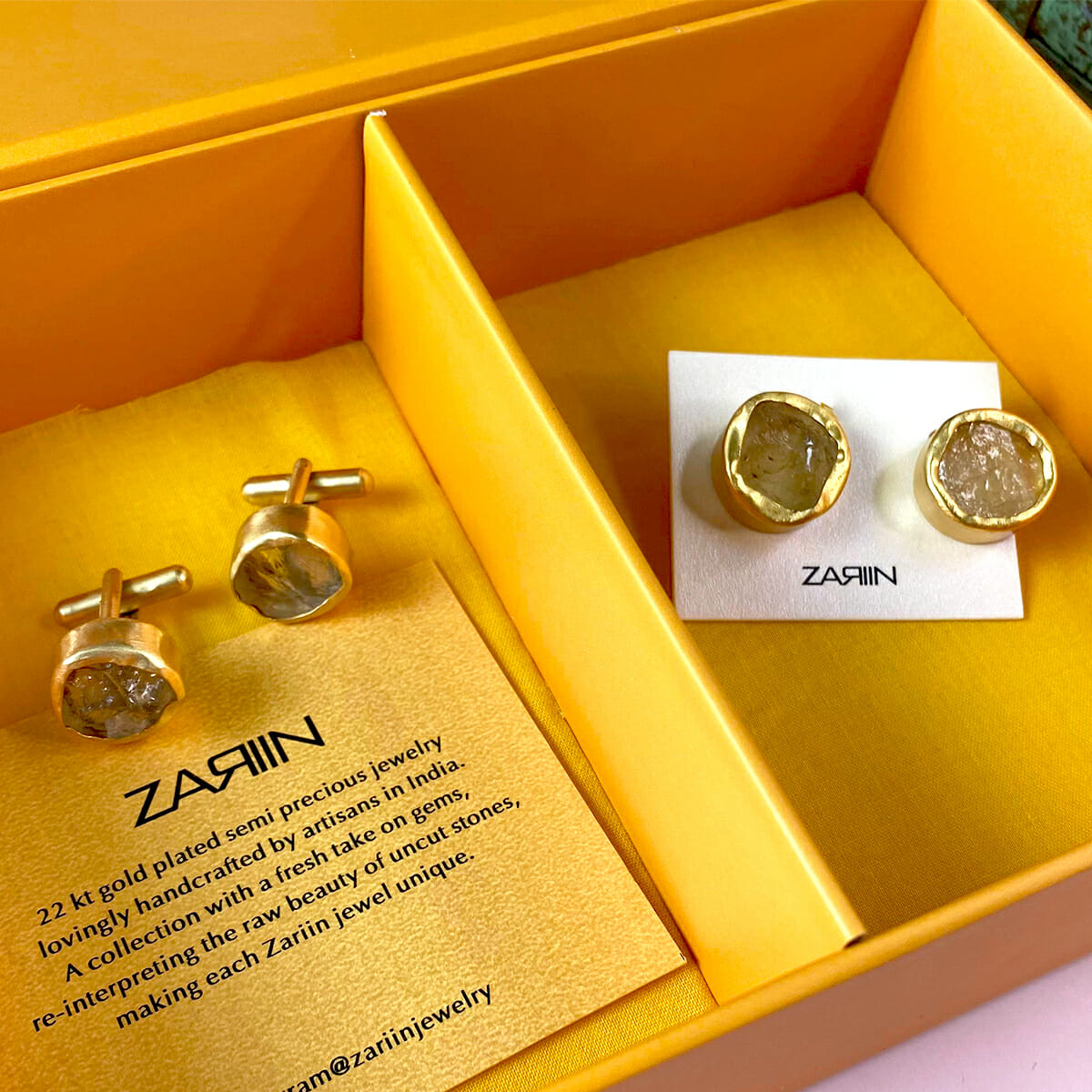 His &amp; Hers Citrine Gift Box