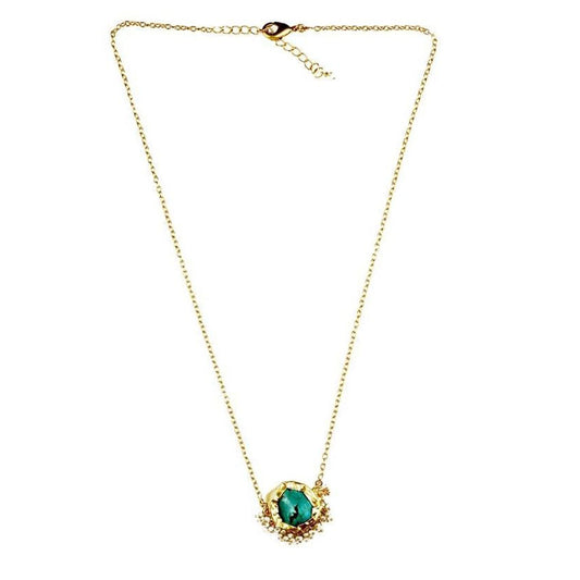 It's A Girl Thing Turquoise Necklace