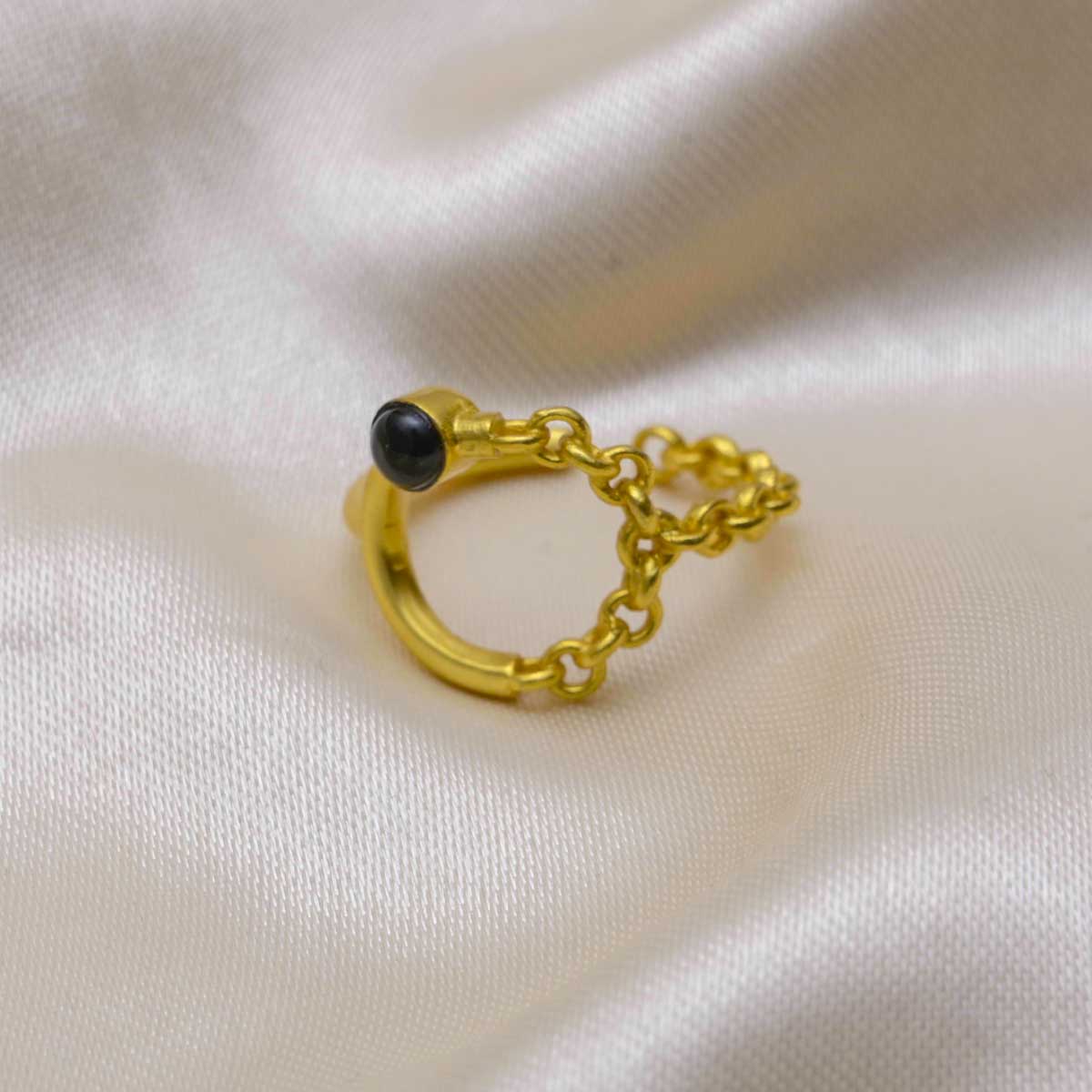 Love on my Mind Black Onyx Ring