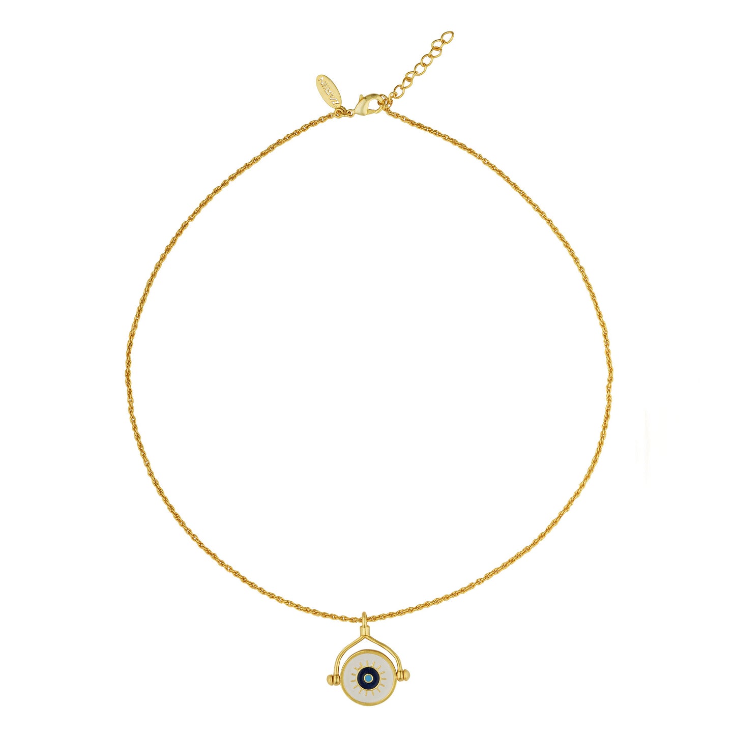 Protection Necklace with Evil Eye and Hamsa Hand