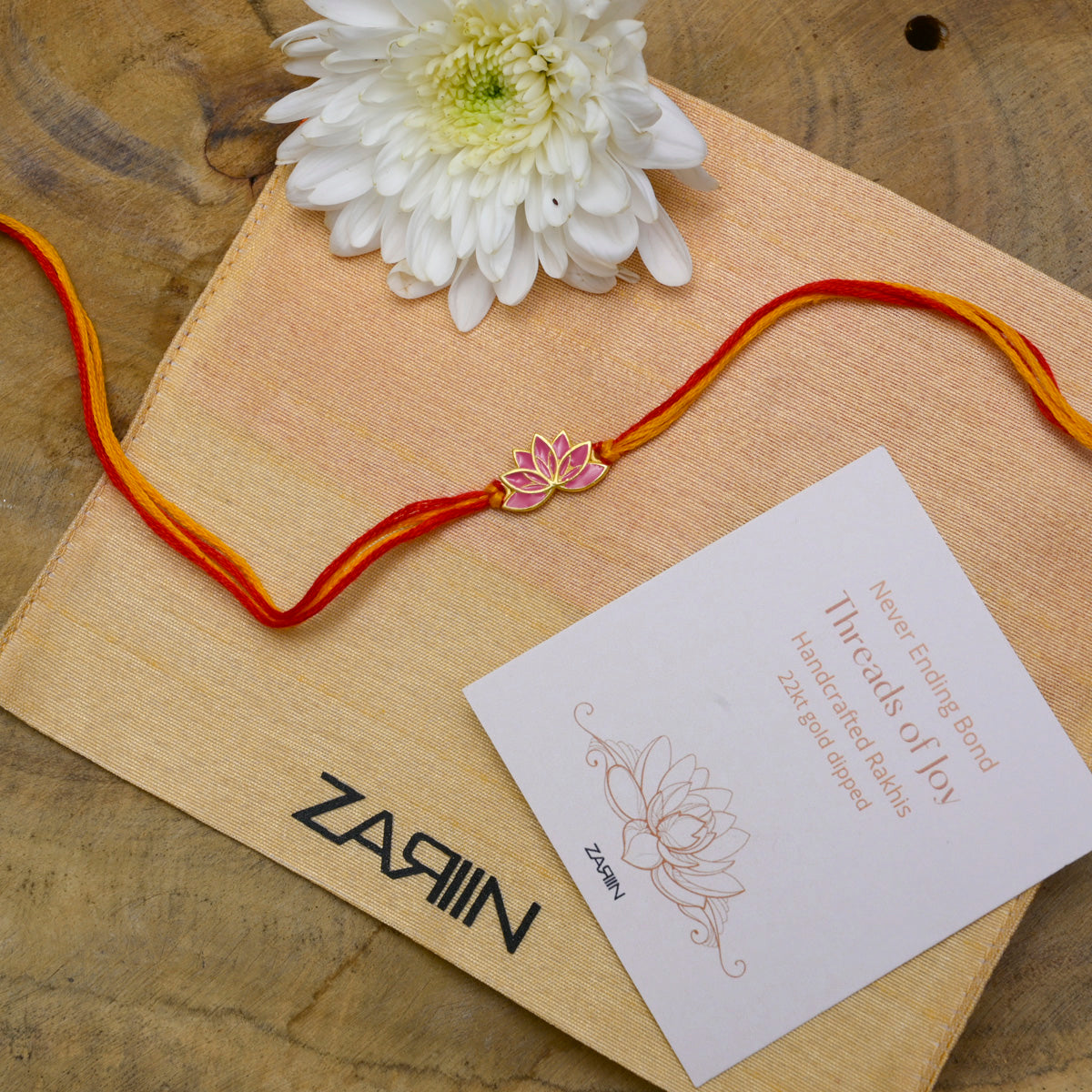Lotus Aura Rakhi