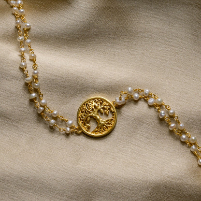 Tree of Life Pearl Lumba Bracelet
