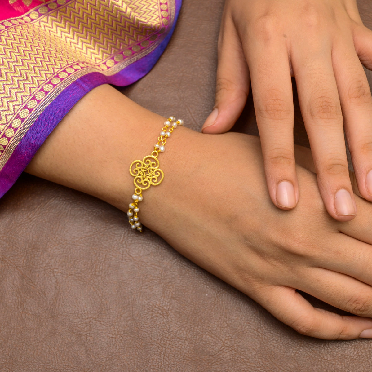 Pretty Bonds Rakhi & Lumba Bracelet Box