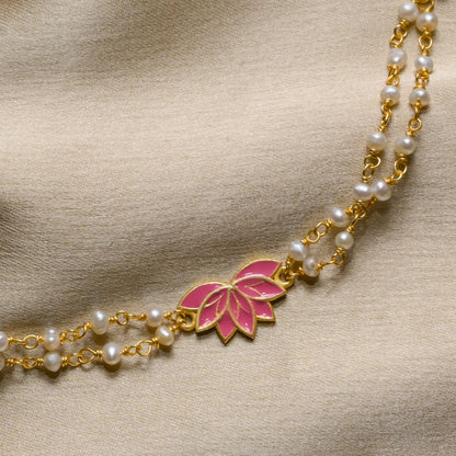 Lotus Aura Rakhi & Lumba Bracelet Box