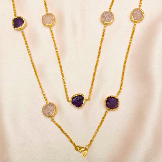 The Alternating  Gold Necklace
