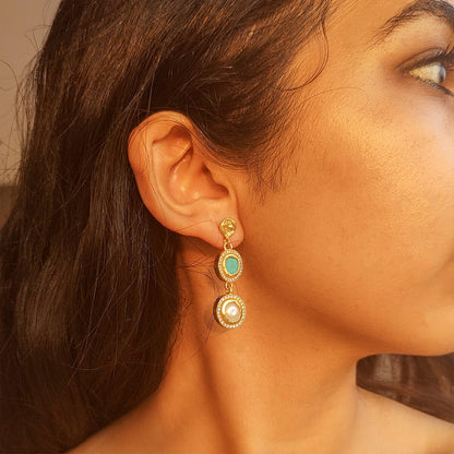 Work of Magic Double Drop Earrings