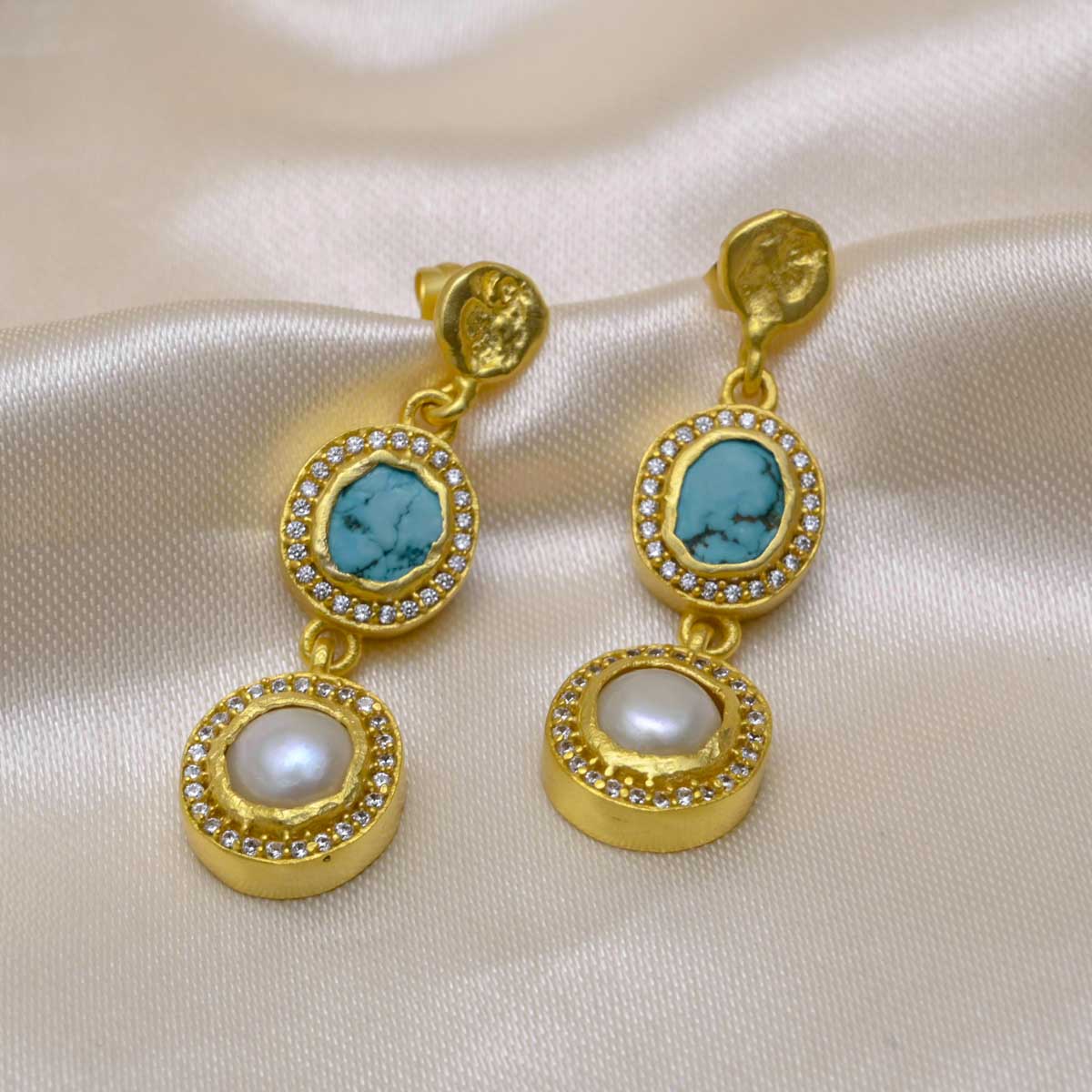 Work of Magic Double Drop Earrings