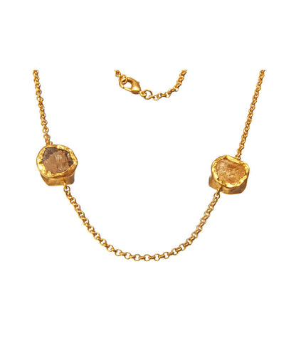 The Alternating  Gold Necklace